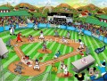 Fazzino Baseball Kunst disney impressionistische